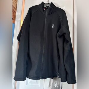 NWT men's Spyder foremost full zip heavyweight core sweater